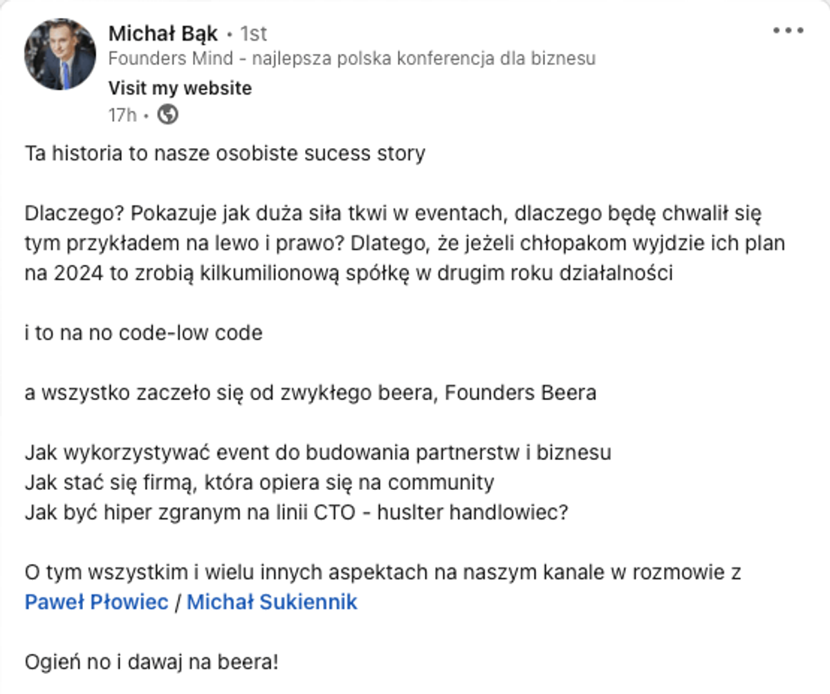 Founders Beer - wywiad z założycielami Personit