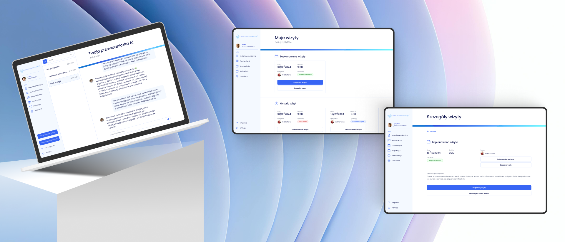 Centrum Homeoterapii Development Process