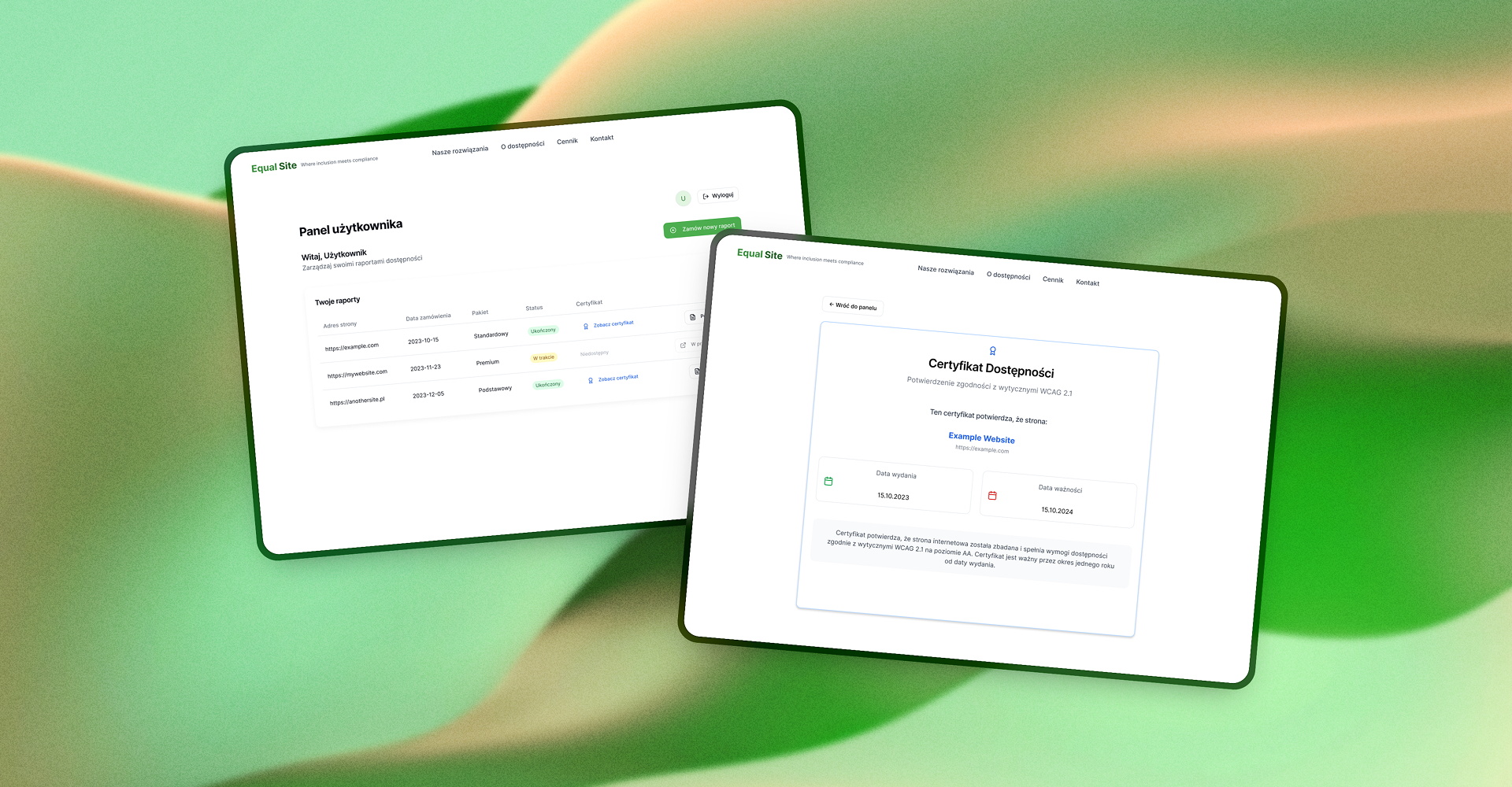 Equal Site Platform Showcase