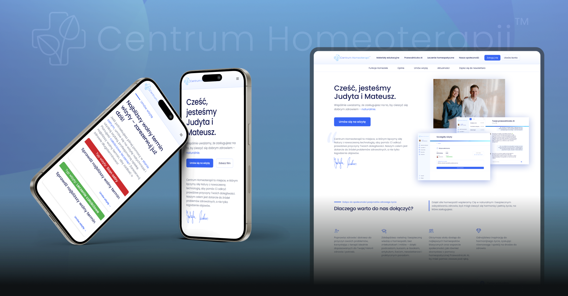 Centrum Homeoterapii Platform Showcase