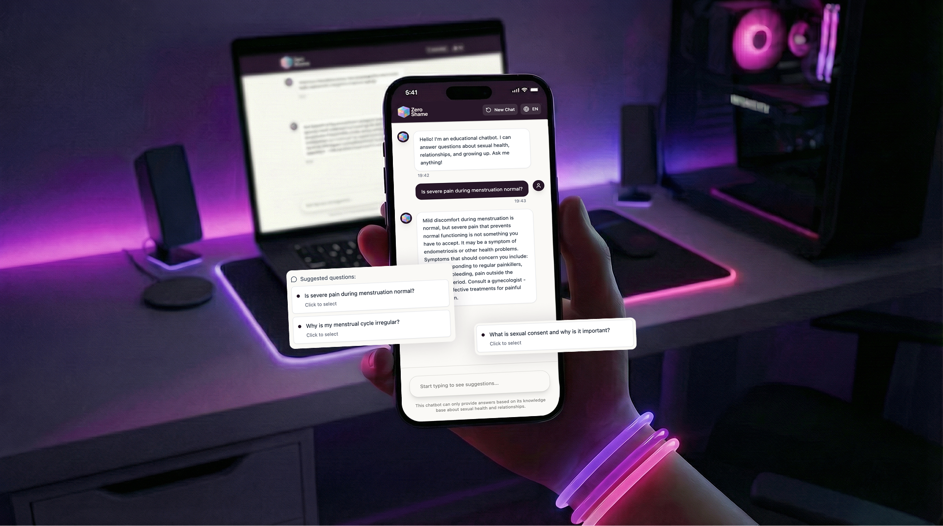 ZeroShame Platform Showcase