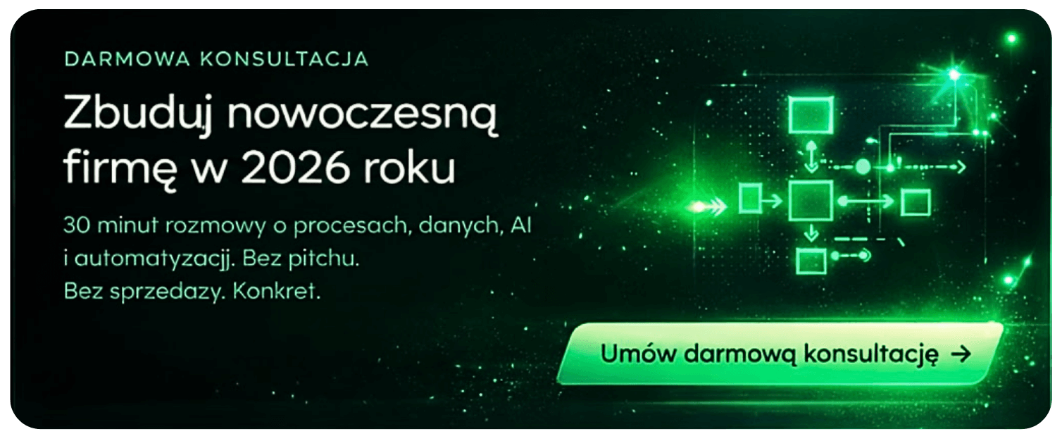 Darmowa konsultacja - Zbuduj nowoczesną firmę